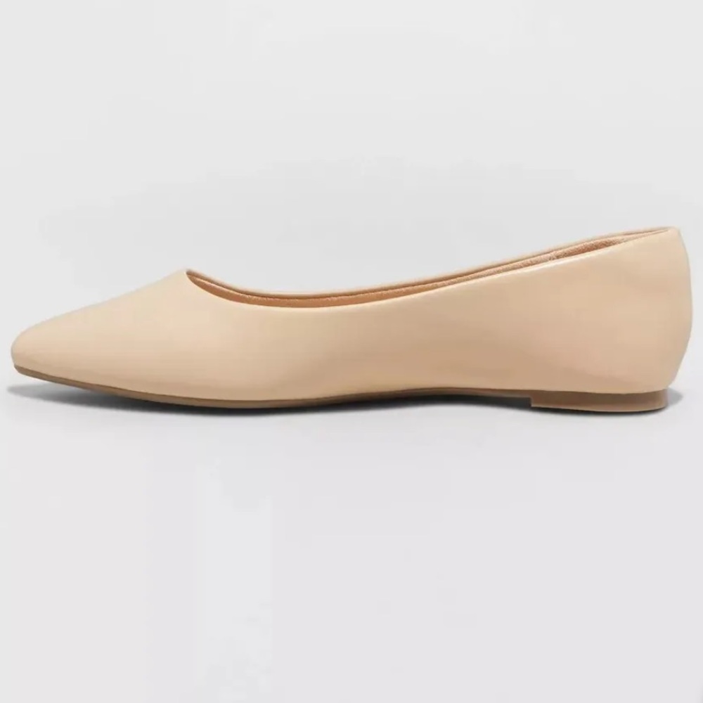 Women's Corinna Pointed Toe Ballet Flats - a New Day™Sz 9.5 - Picture 3 of 4
